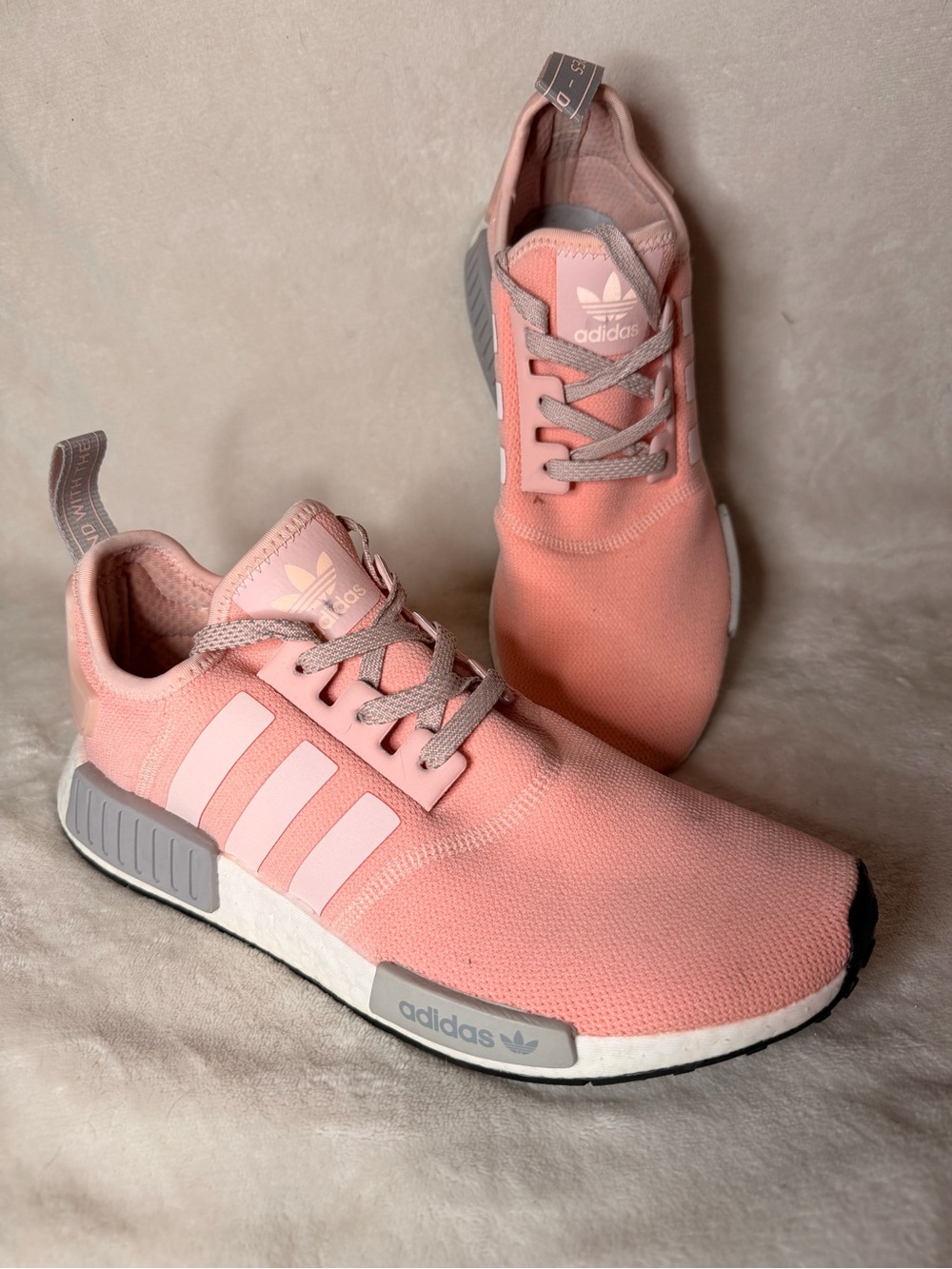 Adidas Women's  NMD R1 - Vapour Pink/Light Onix - Size 11W